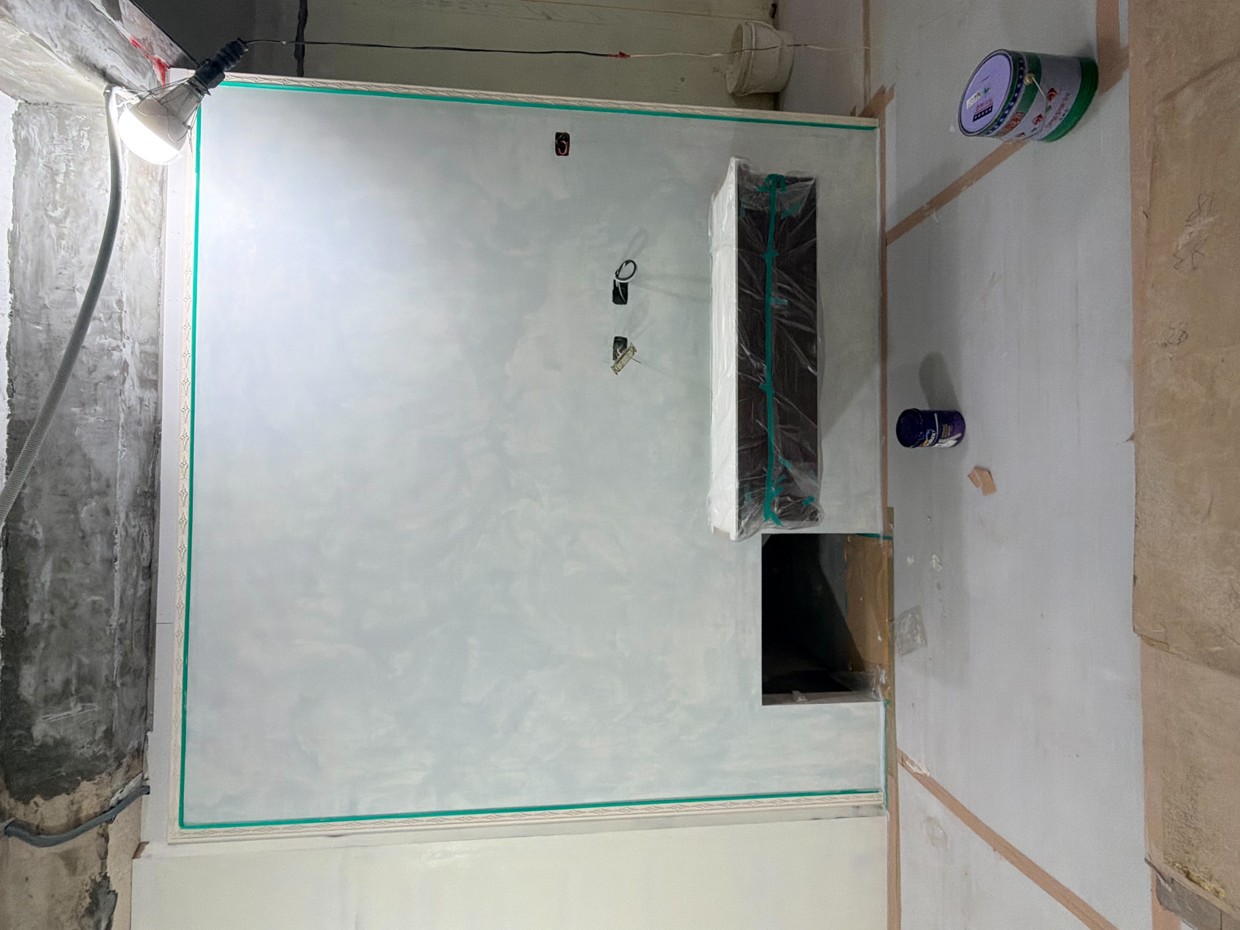 桃園電視牆臻彩雲絨漆