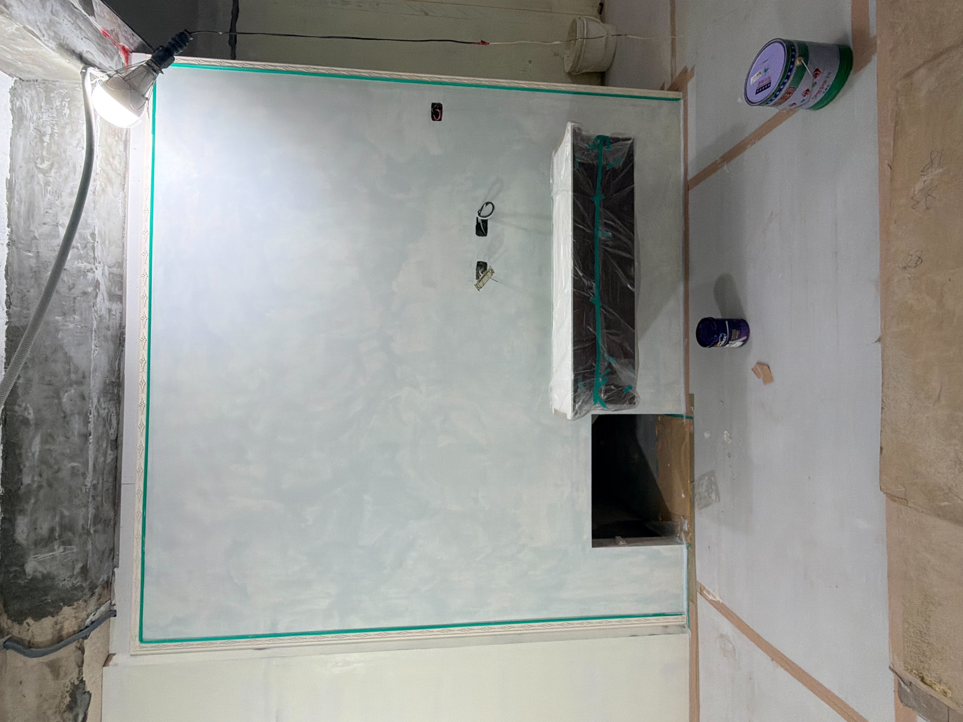 桃園電視牆臻彩雲絨漆